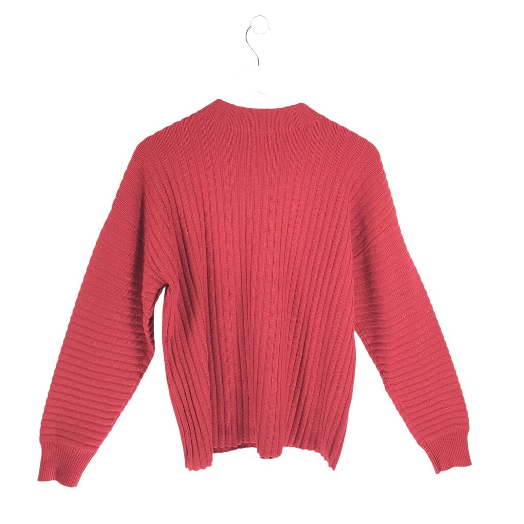 CHICO'S NWT$100 MOCKNECK LONG SLEEVE SWEATER RED 2
