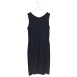 ST JOHN COLLECTION KNIT SLEEVELESS DESIGNER DRESS BLACK 4