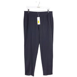 EILEEN FISHER NWT$198 ANKLE DESIGNER PANT NAVY MEDIUM