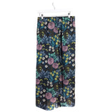 J. CREW NWT FLORAL WIDE LEG PANT TEAL MULTI 8