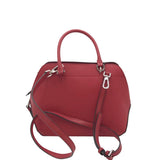 CALVIN KLEIN RET$238 CROSSBODY SATCHEL HANDBAG RED 11.5”x9”