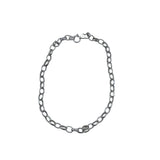 .925 CHAIN LINK NECKLACE SILVER