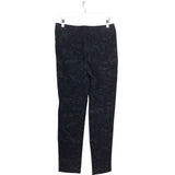 JOSEPH RIBKOFF NWT$198 VELOUR STRAIGHT DESIGNER PANT BLACK 10