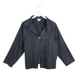 3/4 SLEEVE DESIGNER JACKET BLACK ONE SIZE