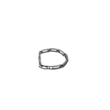 BRIGHTON LINK RHINESTONES BRACELET SILVERTONE