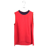 RAG & BONE SLEEVELESS DESIGNER TOP ORANGE BLACK XS
