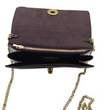 COACH CROSSBODY WALLET HANDBAG SILVER GRAY