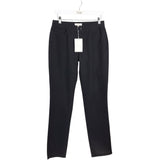 LAFAYETTE 148 NWT$398 STRAIGHT LEG DESIGNER JEANS BLACK 4