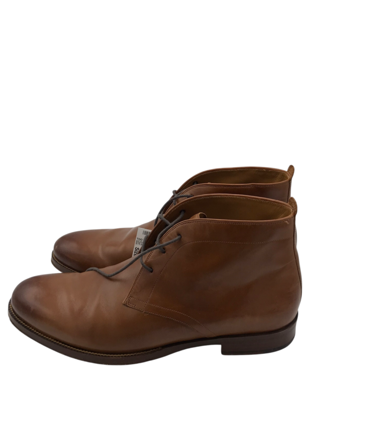 COLE HAAN LEATHER LACE UP BOOT MEN SHOE TAN 8M