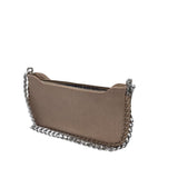 URBAN EXPRESSIONS CHAIN STRAP CROC HANDBAG PINK 10x6