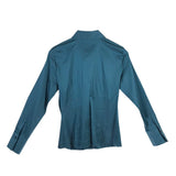 ANTONIO MELANI NWT$89 LONG SLEEVE BLOUSE GREEN SMALL