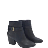 KATE SPADE ANKLE BOOTIE BUCKLE BOOTS BLACK 5.5