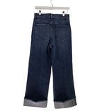 JOE'S WIDE LEG CUFF DESIGNER JEANS BLUE 27