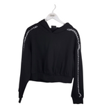NWT$35 HOODIE PULLOVER SWEATER BLACK WHITE LARGE
