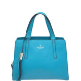 KATE SPADE SATCHEL CROSSBODY HANDBAG TURQUOISE 11”x9”