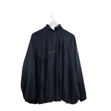 NIKE RET$270 ZIP JACKET PLEATED DESIGNER JACKET BLACK LARGE