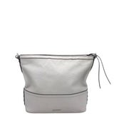 REBECCA MINKOFF LEATHER STUDS CROSSBODY HANDBAG GRAY 12”x9”