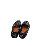 BOB MACKIE DOGS SLIP ON SHOES BLACK PRINT 9