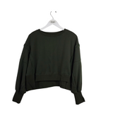 SWEATSHIRT SWEATER ARMY GREEN SMALL