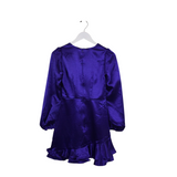 FRENCH CONNECTION LONG SLEEVE DRESS PURPLE 0