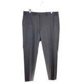 CALVIN KLEIN 2PC WOOL JACKET/PANT MEN SUIT GRAY 42R/36W