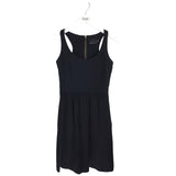 CYNTHIA ROWLEY SLEEVELESS DESIGNER DRESS BLACK SMALL