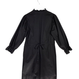 FLORA BEA NWT$225 3/4 SLEEVE MINI DESIGNER DRESS BLACK MEDIUM