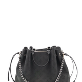 LOUIS VUITTON RET:$5450. BELLA TOTE LUXE HANDBAG BLACK 14” x 9” x 5”