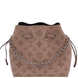 LOUIS VUITTON RET:$4500. BELLA BUCKET LUXE HANDBAG PINK 8” x 8” x 5.5”
