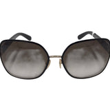 SALVATORE FERRAGAMO W/CASE BUTTERFLY SUNGLASSES/READERS BLACK