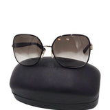 SALVATORE FERRAGAMO W/CASE BUTTERFLY SUNGLASSES/READERS BLACK
