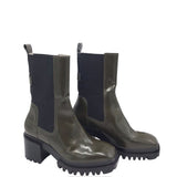ALL SAINTS ANKLE BOOTIES BOOTS OLIVE 9