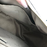 KATE SPADE CROC EMBOSSED TOTE HANDBAG BEIGE