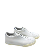 ROTHY’S KNIT SNEAKER SHOES BLUE IVORY 8