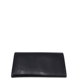 YSL DE POUDRE CLASSIC FLAP LUXE WALLET BLACK