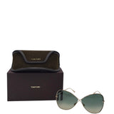 TOM FORD BUTTERFLY FT0842 LUXE SUNGLASSES GOLD
