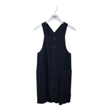 EMPORIO ARMANI DENIM SLEEVELESS DESIGNER DRESS NAVY XS