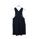 EMPORIO ARMANI DENIM SLEEVELESS DESIGNER DRESS NAVY XS