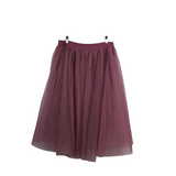 HAUTE MONDE NETTING SKIRT MAUVE XL
