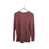 MADEWELL LONG SLEEVE SWEATER PEACH SMALL