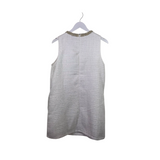 WHY DRESS SLEEVELESS DRESS WHITE LARGE