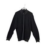 TOMMY BAHAMA RET$128 ZIP CARDIGAN MEN SWEATER BLACK GRAY XLTG
