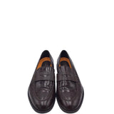VELLA PAIS CROC EMBOSSED LOAFER MEN SHOE BROWN 13