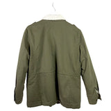 VELVET BY GRAHAM & SPENCER FLEECE LINED JACKET OLIVE S/M