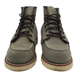 RED WING RET$249 LACE UP BOOTIES BOOTS GRAY 6.5