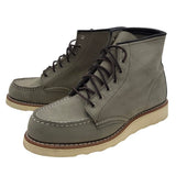 RED WING RET$249 LACE UP BOOTIES BOOTS GRAY 6.5