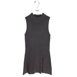 JASON WU NWT $128 SLEEVELESS DESIGNER SWEATER GREY XS