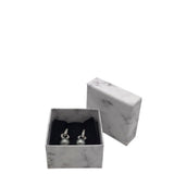 RET$1365 14K PEARL DIAMONDS EARRINGS GOLD WHITE