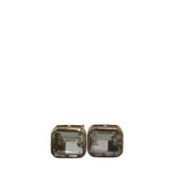 SHANE CO 14K VERMEIL GEMSTONE EARRINGS GOLD LT BLUE