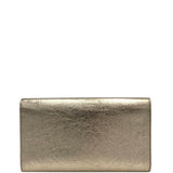 YSL BELLE DE JOUR CLUTCH LUXE HANDBAG GOLD 11”x6”